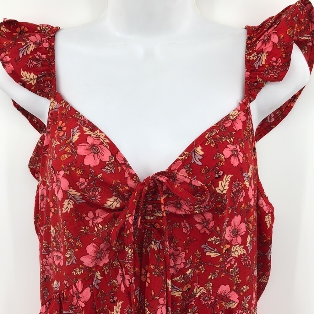 Band Of The Free Sun Dress Size L Hopella WK4381275227 Cottagecore Floral Print